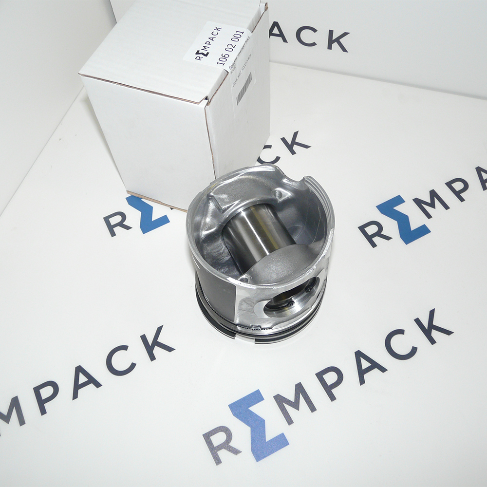 Поршень комплект Rempack 10602001, 500055469 Iveco Cursor 9 F2CFE  - Поршнекомплект Rempack 10602001 (500055469) для двигателей Iveco Cursor 9 F2CFE 